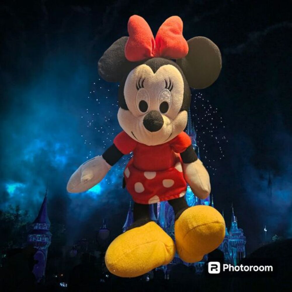 Disney Minnie Mouse Stuffed Animal‎ 12"
